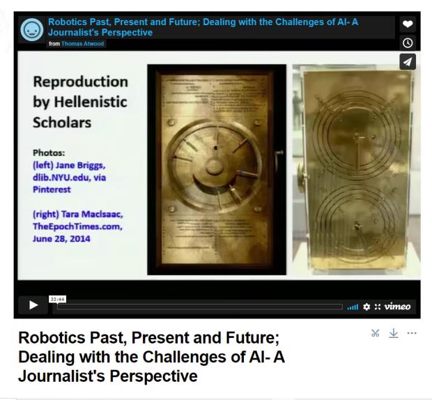 Robotics Past, Present And Future; Dealing With The Challenges Of AI—A ...